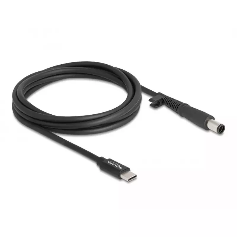 Kabel do ładowania laptopa DeLOCK USB Type-C męski na HP 7,4 x 5,0 mm męski 1,5 m 20 V