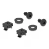 Uchwyt na kable DeLOCK 66979 83 x 60 mm czarny poliwęglan