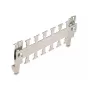 DeLOCK Zacisk kablowy na szynę DIN 3,5 cm średnica metaliczny metal