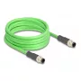 Kabel sieciowy DeLOCK 80417 RJ45 Cat6 2m Czarny