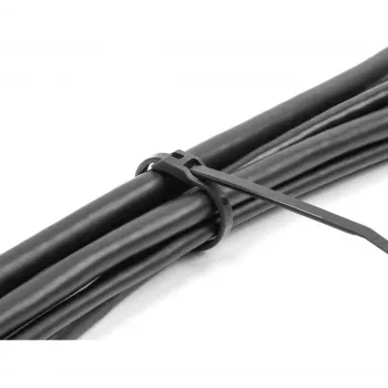 Opaska zaciskowa DeLOCK 19466 poliamidowa czarna 205mm 100szt.