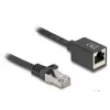 Kabel sieciowy DeLOCK 90323 RJ-45 Cat6a 10 m Czarny