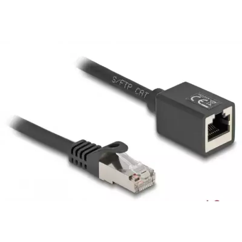 Kabel sieciowy DeLOCK 90323 RJ-45 Cat6a 10 m Czarny