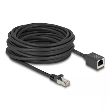 Kabel sieciowy DeLOCK 90323 RJ-45 Cat6a 10 m Czarny