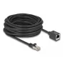 Kabel sieciowy DeLOCK 90323 RJ-45 Cat6a 10 m Czarny