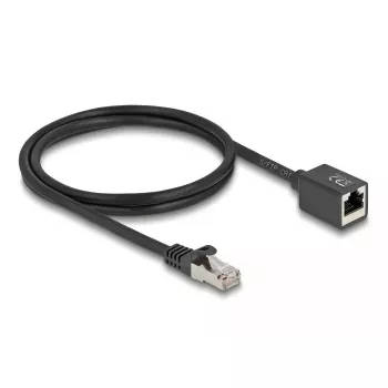 Kabel sieciowy DeLOCK 90294 RJ-45 Cat6a 1 m Czarny