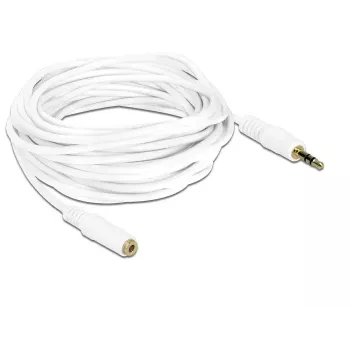 Kabel audio 3,5 mm M-Ż DeLOCK 83771 5 m biały