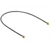 Kabel koncentryczny DeLOCK 89608 0,2 m MHF (I-PEX) Czarny Złoty