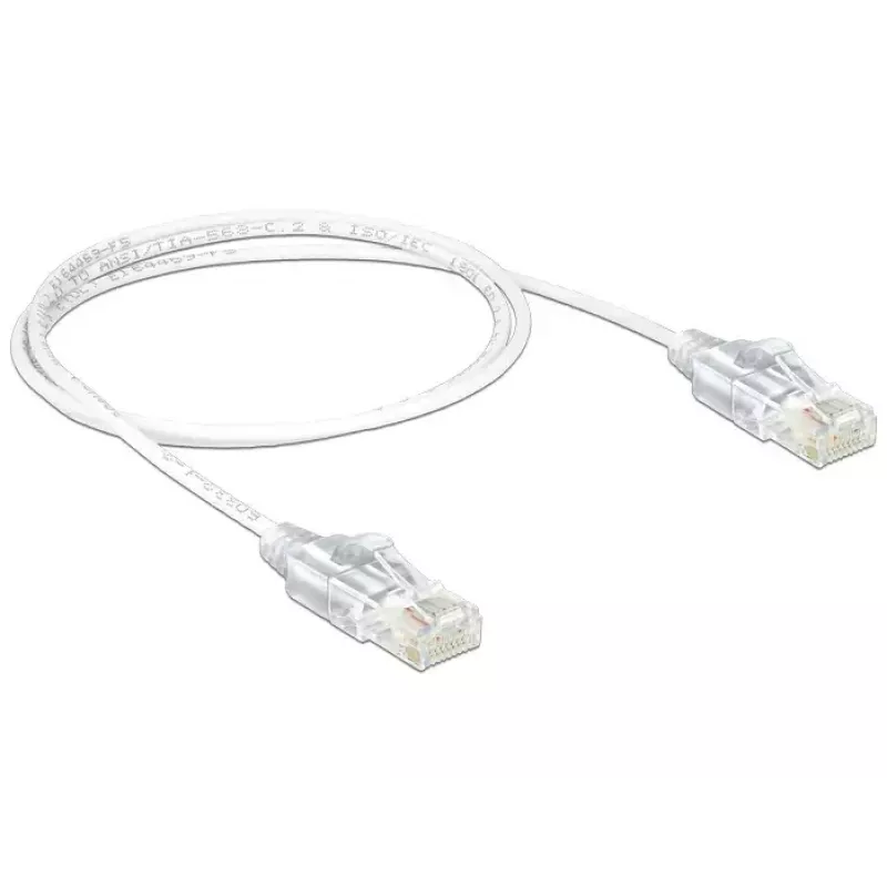 Kabel sieciowy DeLOCK 83781 RJ-45 Cat6 1m Biały