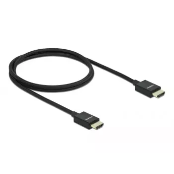 Współosiowy szybki kabel HDMI DeLOCK 85384 1m 48 Gbps 8K 60 Hz