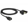 Kabel USB DeLOCK 85460 USB 2.0 1m Czarny