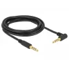 Kabel audio DeLOCK 85616 3m 3.5mm Czarny