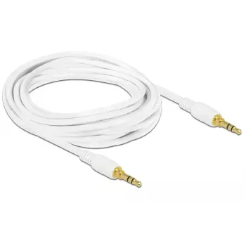 Kabel audio DeLOCK 85552 3m 3.5mm biały