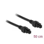Kabel zasilający wewnętrzny DeLOCK 85374 0,5 m Micro-Fit 3.0 4-pin