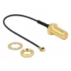 Kabel koncentryczny DeLOCK 89471 0,1 m RP-SMA MHF/U.FL-LP-068