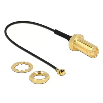 Kabel koncentryczny DeLOCK 89471 0,1 m RP-SMA MHF/U.FL-LP-068
