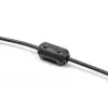 Zacisk ferrytowy DELOCK 80943, czarny, nikiel/tworzywo/cynk, 25,2×13×11,8 mm, 2 szt.