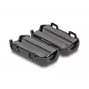 Zacisk ferrytowy DELOCK 80943, czarny, nikiel/tworzywo/cynk, 25,2×13×11,8 mm, 2 szt.