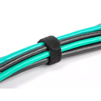 Opaska zaciskowa na rzep DeLOCK 19011 200x12mm czarna 10 sztuk