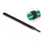 Opaska zaciskowa na rzep DeLOCK 19011 200x12mm czarna 10 sztuk