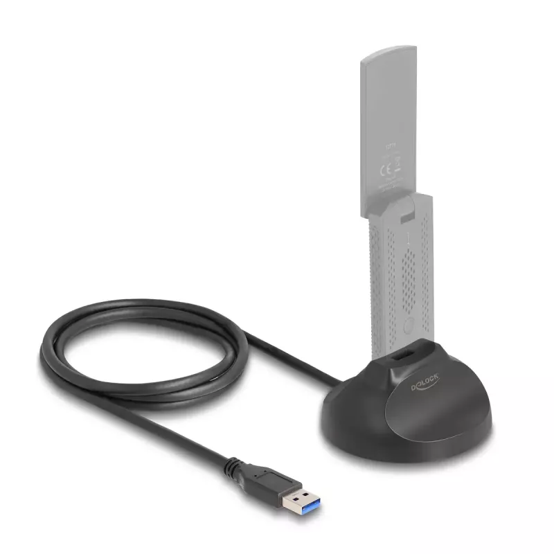 DeLOCK Magnetyczna podstawa USB Type-A 5 Gbps kabel dokujący 1,2 m