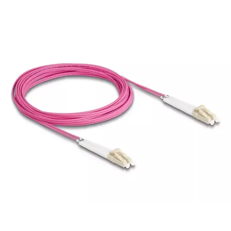 Kabel światłowodowy DeLOCK LC Duplex na LC Duplex OM4 5 m