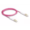 Kabel światłowodowy DeLOCK 88089 LC Duplex – LC Duplex OM4 3m