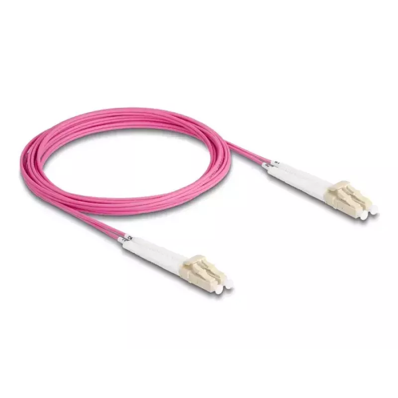 Kabel światłowodowy DeLOCK 88089 LC Duplex – LC Duplex OM4 3m