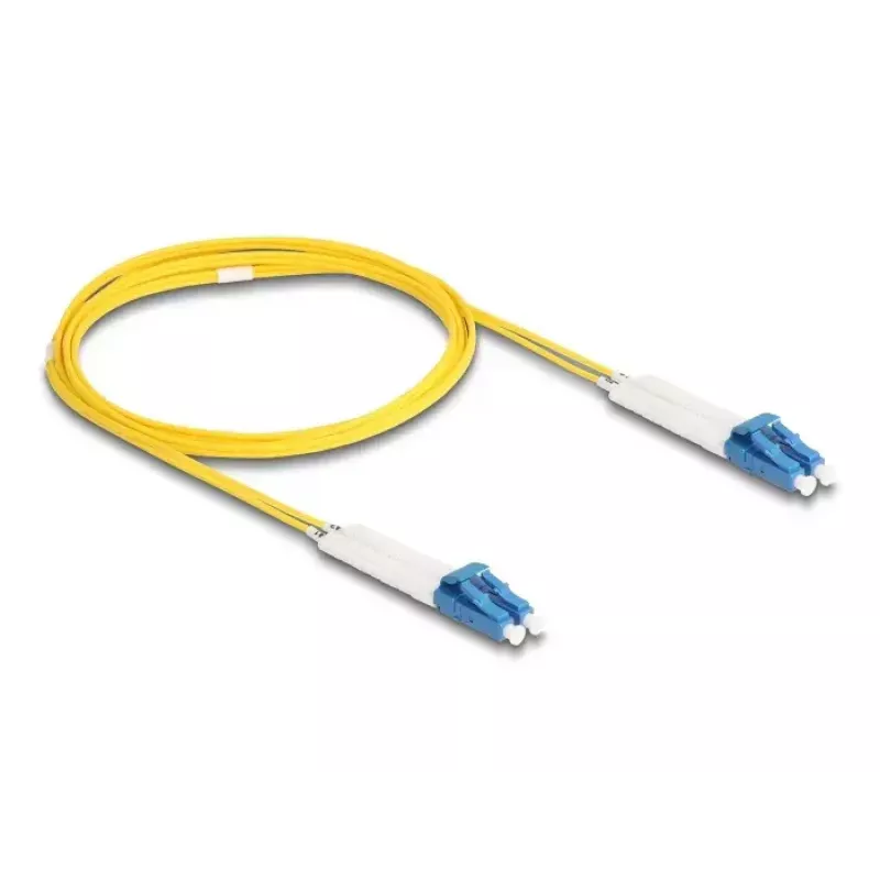 Kabel światłowodowy DeLOCK LC Dupleks na LC Dupleks OS2 2m