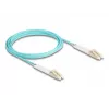 Kabel światłowodowy DeLOCK 88081 LC Duplex na LC Duplex OM3 3m