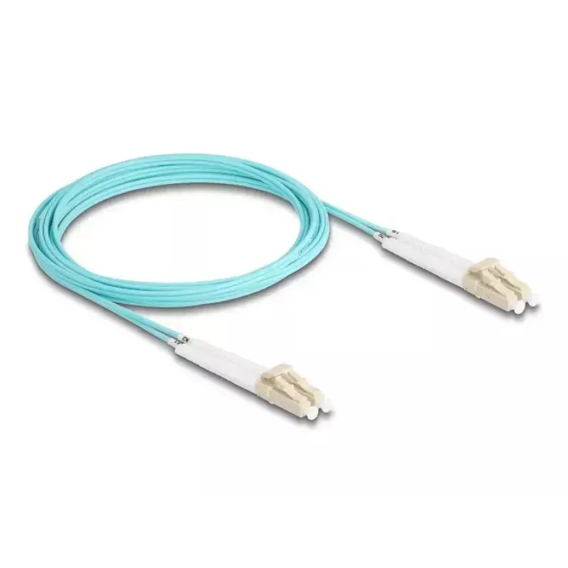 Kabel światłowodowy DeLOCK 88081 LC Duplex na LC Duplex OM3 3m