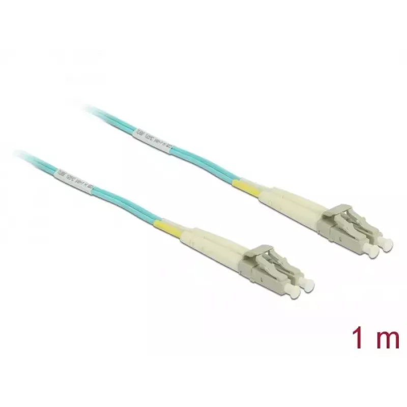 Kabel światłowodowy DeLOCK LC do LC wielomodowy OM3 1 m