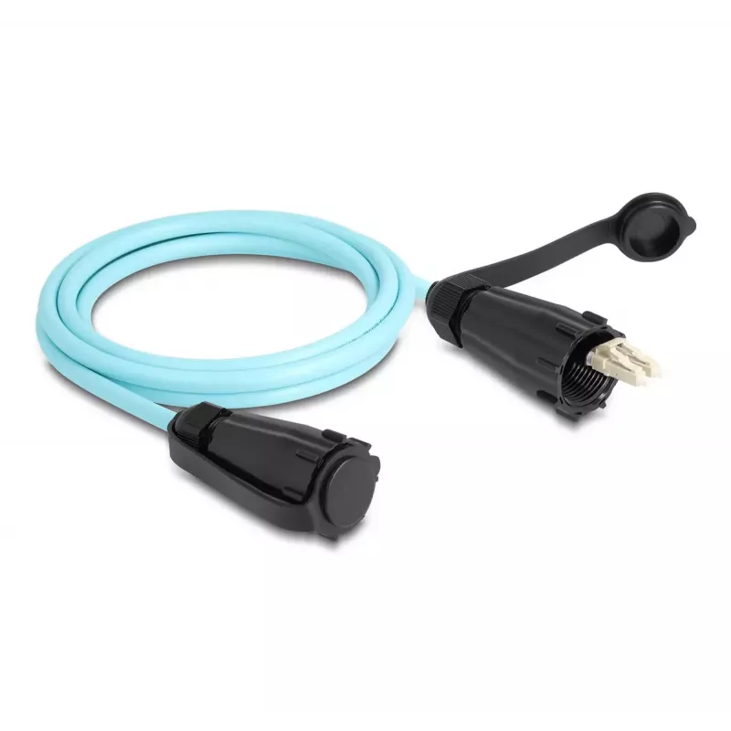 Kabel światłowodowy DeLOCK LC Duplex na LC Duplex OM3 IP68 2 m