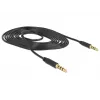 Kabel audio DeLOCK 83436 2m 3.5mm Czarny