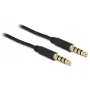 Kabel audio DeLOCK 83436 2m 3.5mm Czarny