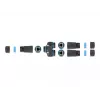 DeLOCK kabel Connector RJ45 jack na 2 x RJ45 jack Cat.6A wodoszczelny