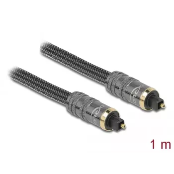 Kabel audio DeLOCK 86983 TOSLINK 1 m antracytowy