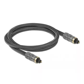 Kabel audio DeLOCK 86983 TOSLINK 1 m antracytowy
