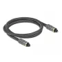 Kabel audio DeLOCK 86983 TOSLINK 1 m antracytowy