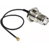 Kabel sygnałowy DeLOCK 88464 0,2 m czarno-złoto-srebrny