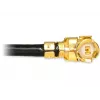 Kabel sygnałowy DeLOCK 88464 0,2 m czarno-złoto-srebrny