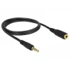 Kabel audio 3,5 mm DeLOCK 85701 1 m czarny