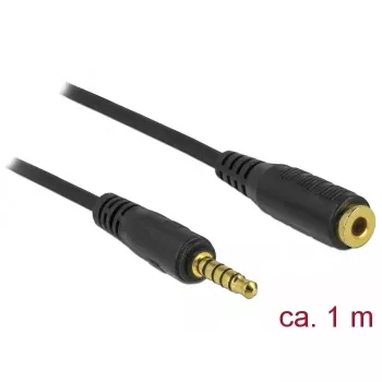 Kabel audio 3,5 mm DeLOCK 85701 1 m czarny