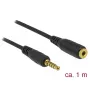 Kabel audio 3,5 mm DeLOCK 85701 1 m czarny