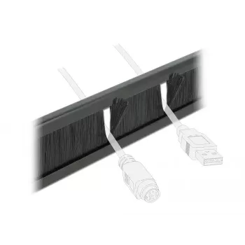 Panel szczotkowy DeLOCK 66345