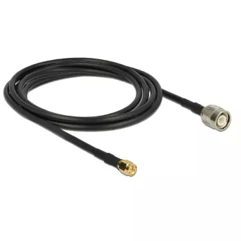 Kabel koncentryczny DeLOCK 89506 CFD200 2,5 m TNC SMA Czarny