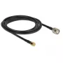 Kabel koncentryczny DeLOCK 89506 CFD200 2,5 m TNC SMA Czarny