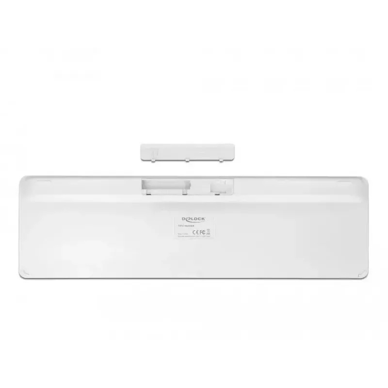 Klawiatura DeLOCK 12014 RF Wireless QWERTZ German biały