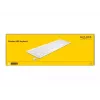 Klawiatura DeLOCK 12014 RF Wireless QWERTZ German biały