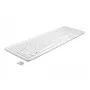 Klawiatura DeLOCK 12014 RF Wireless QWERTZ German biały